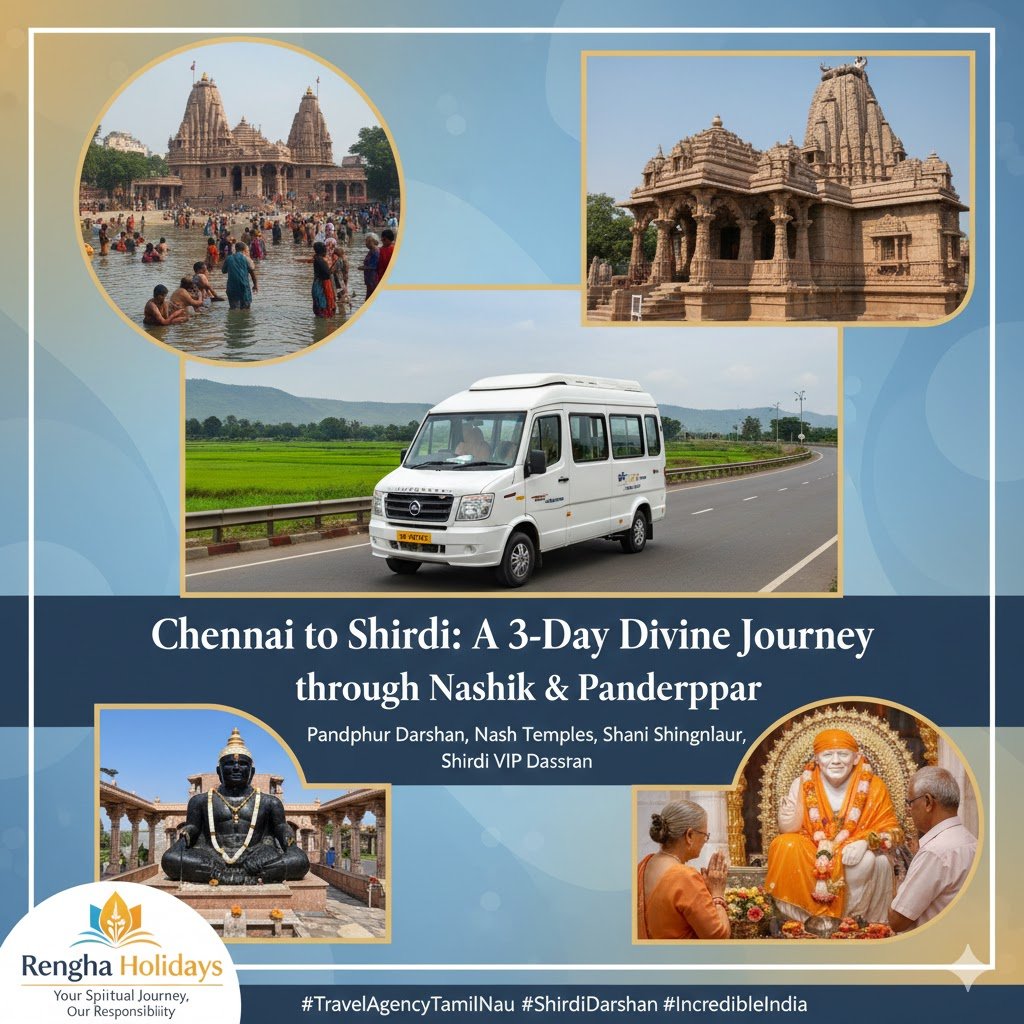 Chennai to Shirdi: A 3-Day Divine Journey through Nashik & Pandharpur