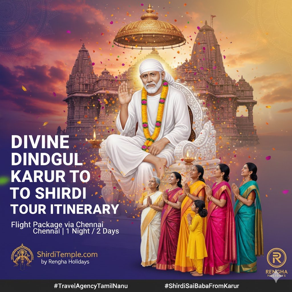 Divine Dindigul to Shirdi Tour