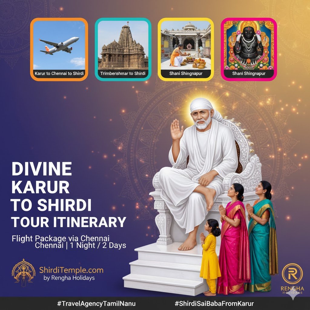 Divine Karur to Shirdi Tour