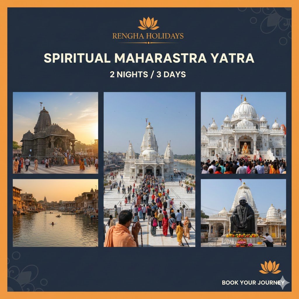 Karaikudi to Shirdi 3-Day Divine Loop (Nashik & Pandharpur)