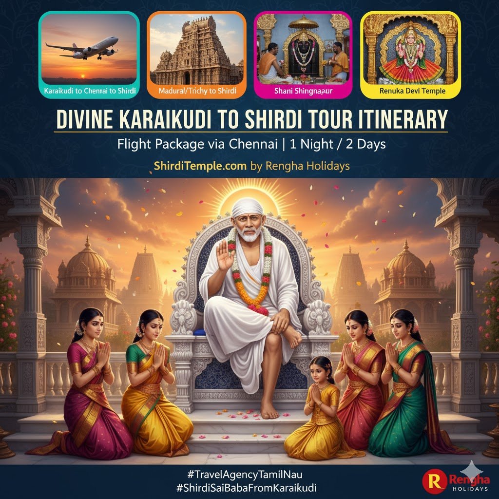 Karaikudi to Shirdi