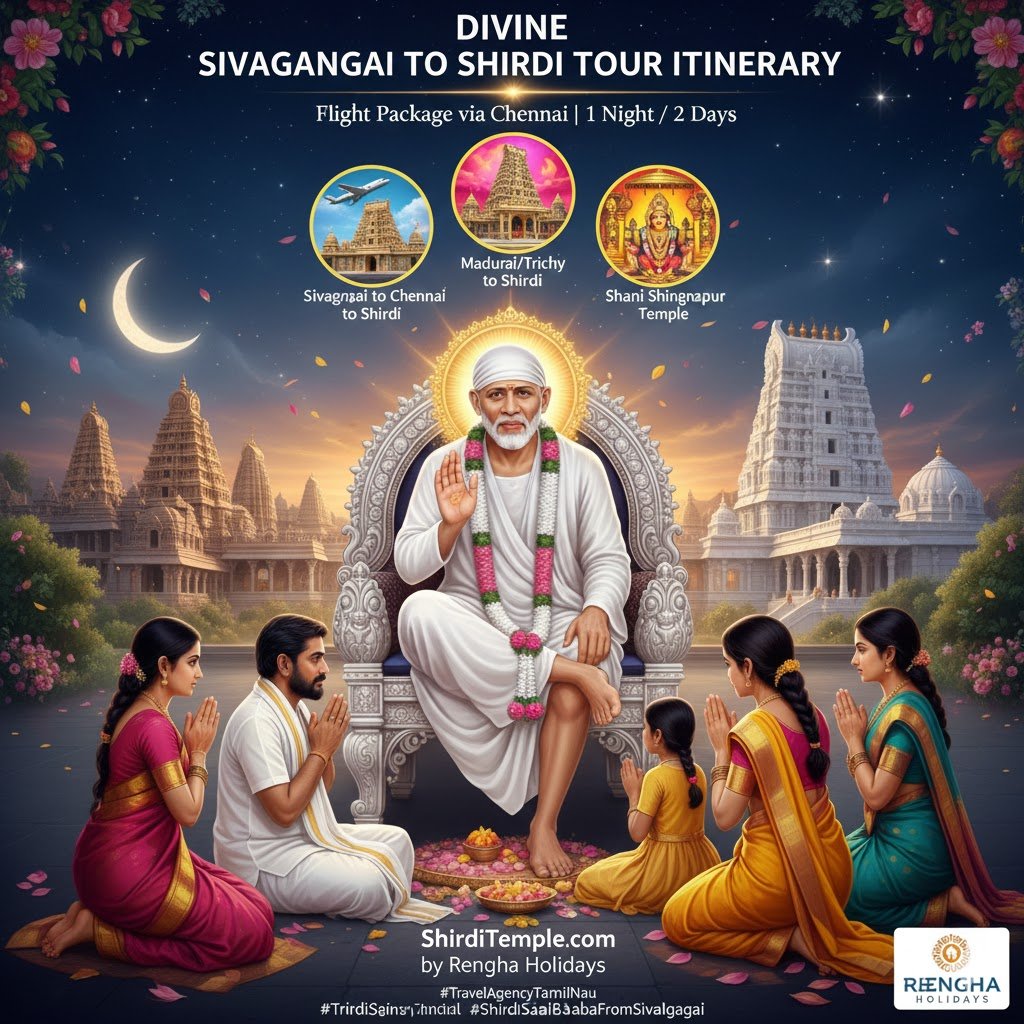 Sivagangai to Shirdi