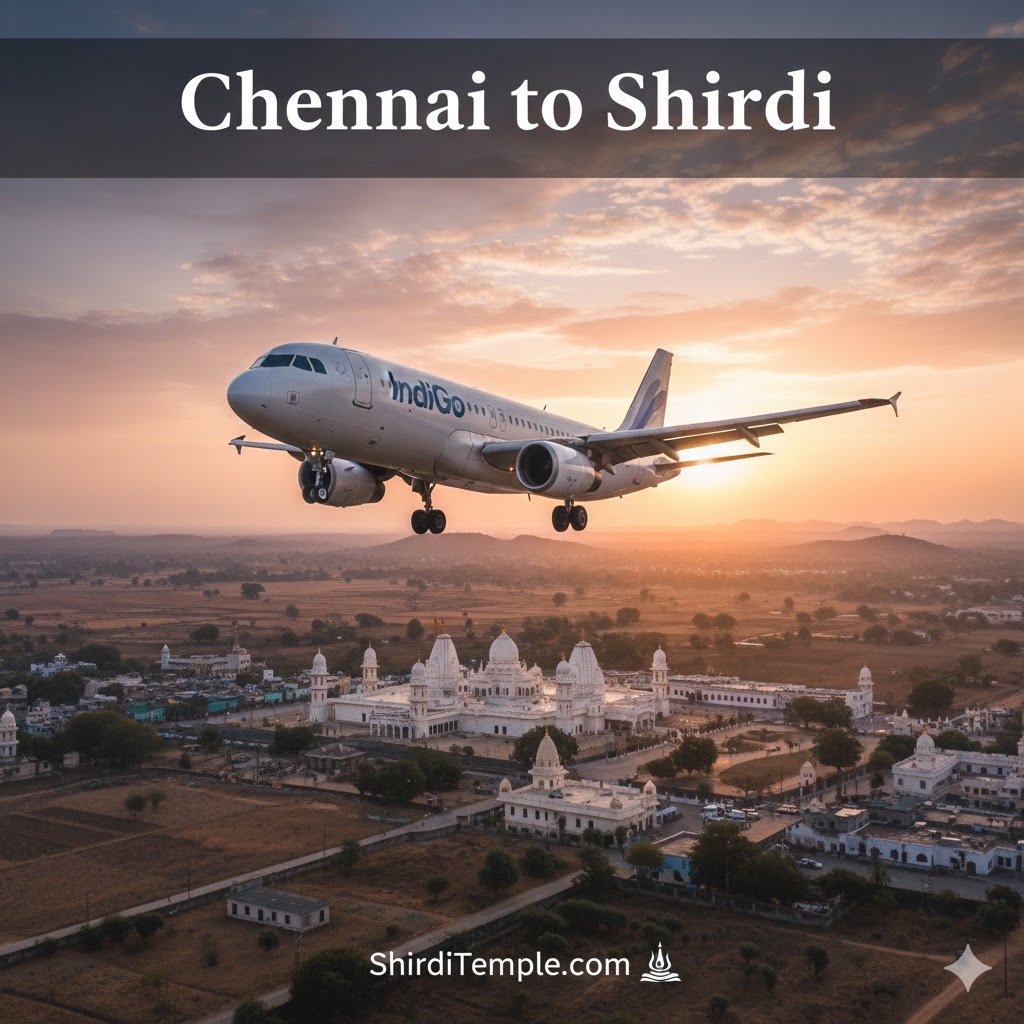 Chennai to Shirdi Flight Guide 2026: The Easiest Way to Reach Sai Baba Temple