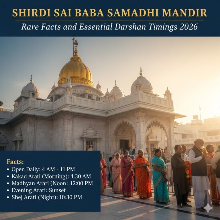 Shirdi Sai Baba Samadhi Mandir Rare Facts And Essential Darshan Shirdi Sai Baba Samadhi Mandir Rare Facts And Essential Darshan Timings 2026 768x768 