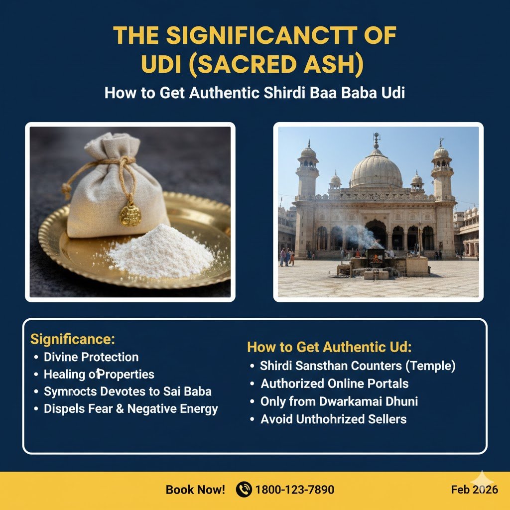 The Significance of Udi (Sacred Ash): How to Get Authentic Shirdi Sai Baba Udi 2026